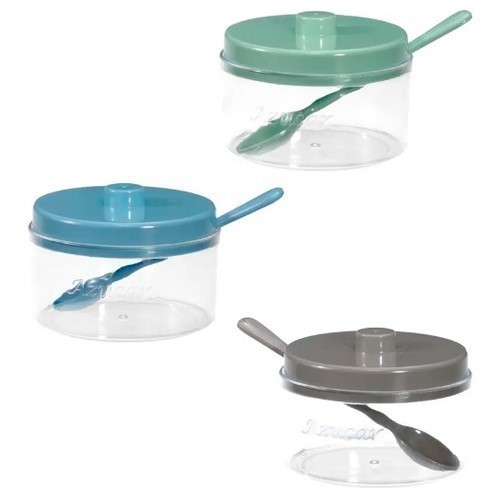 AZUCARERO GREATPLASTIC C/CUCHARA COLORES SURTIDOS